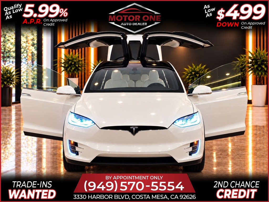 2017 TESLA MODEL X 100D AWD SPORT UTILITY 4D for sale in COSTA MESA