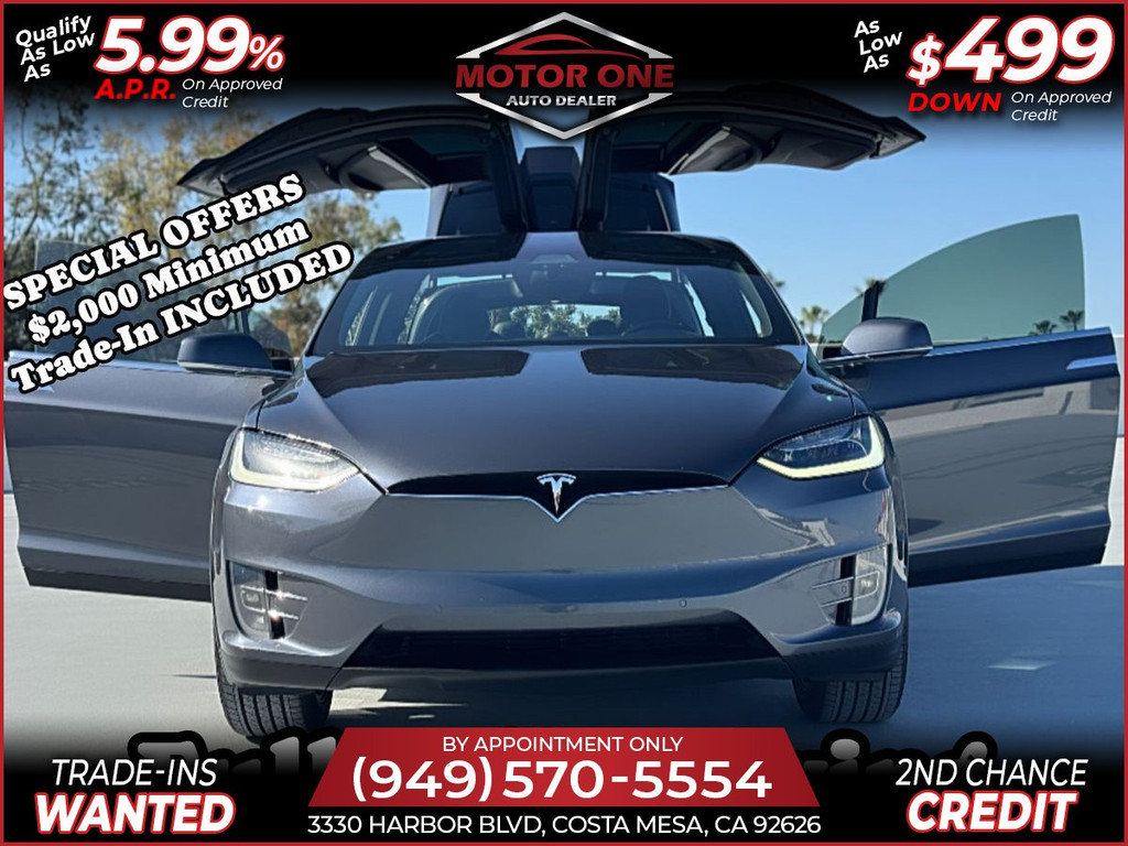 2017 TESLA MODEL X 75D - FULL SELF DRIVING for sale in COSTA MESA