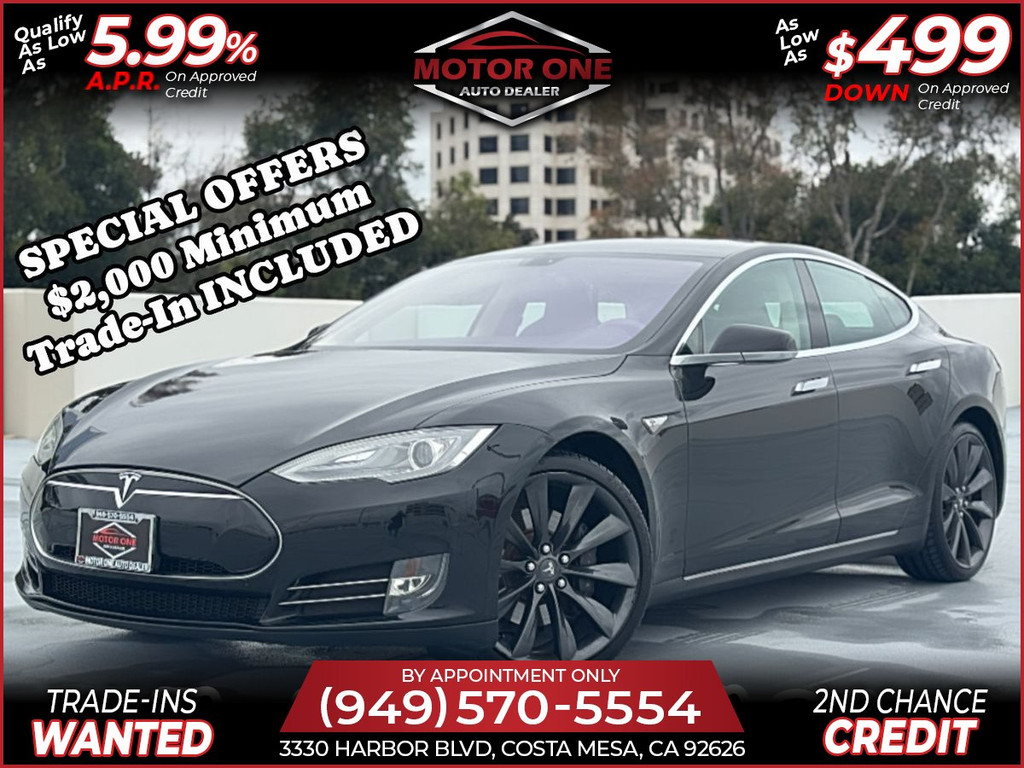 2013 TESLA MODEL S 85 for sale in COSTA MESA