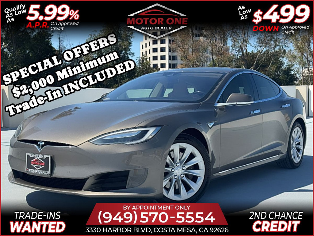 2016 TESLA MODEL S 75 SEDAN 4D for sale in COSTA MESA