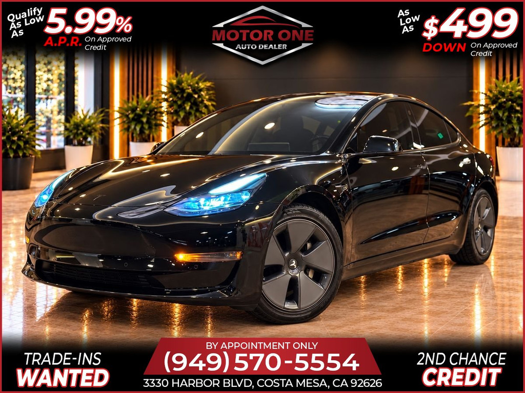 2021 TESLA MODEL 3 STANDART RANGE PLUS for sale in COSTA MESA