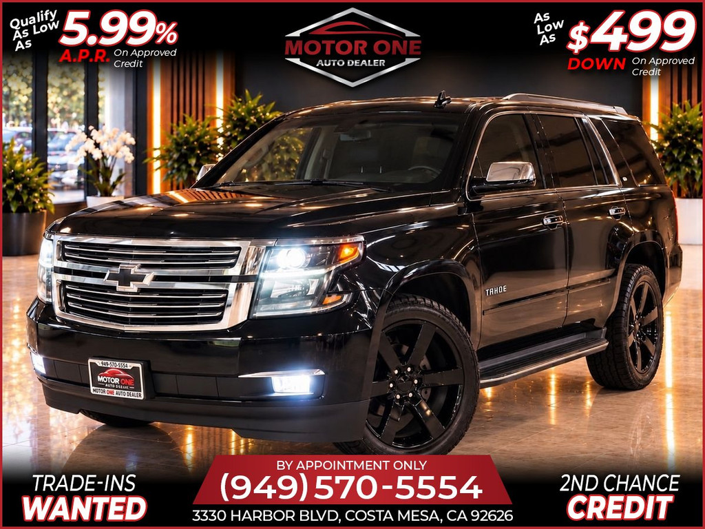 2016 CHEVROLET TAHOE for sale in COSTA MESA
