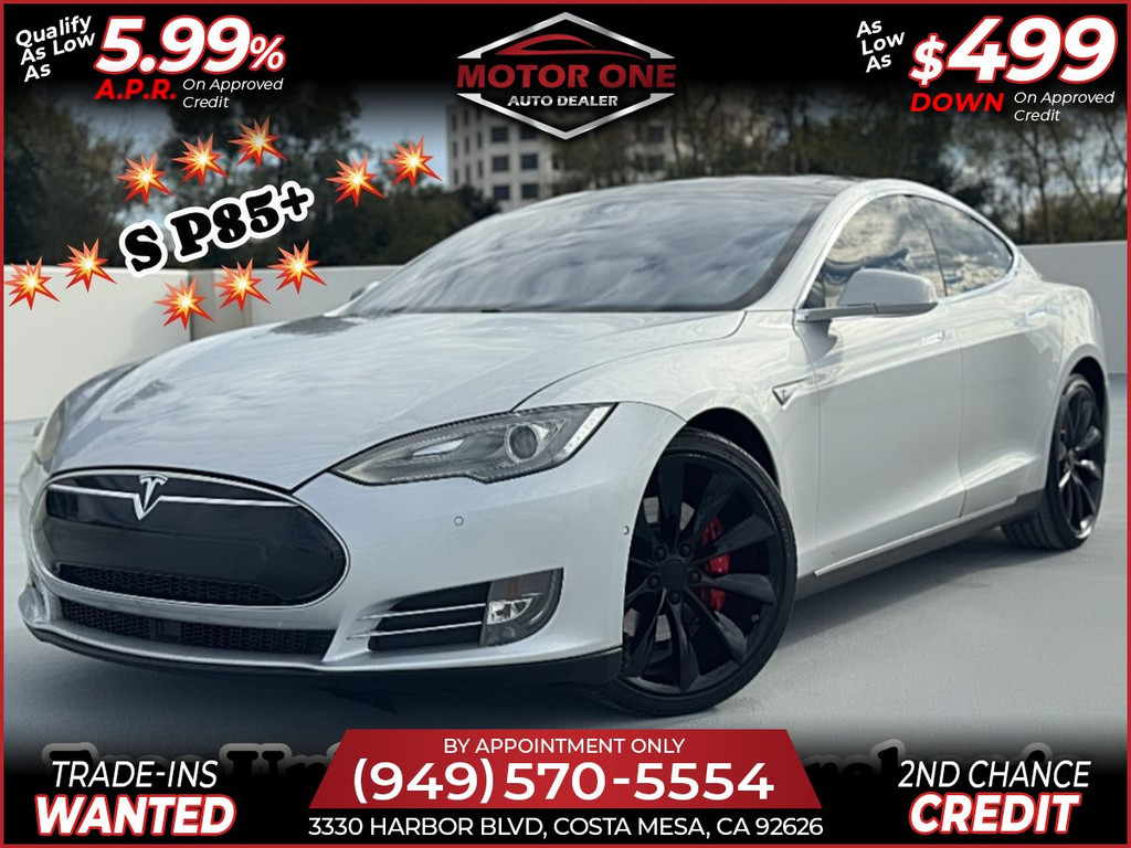 2014 TESLA MODEL S P85+  SEDAN 4D for sale in COSTA MESA