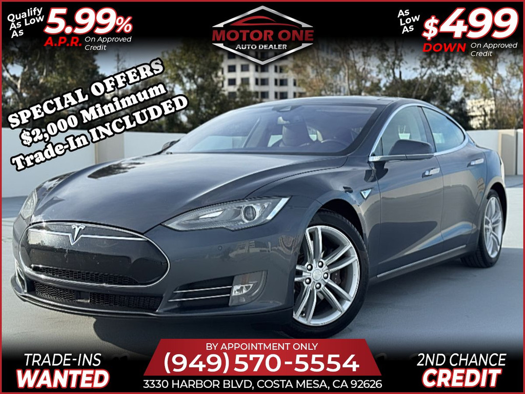 2015 TESLA MODEL S for sale in COSTA MESA