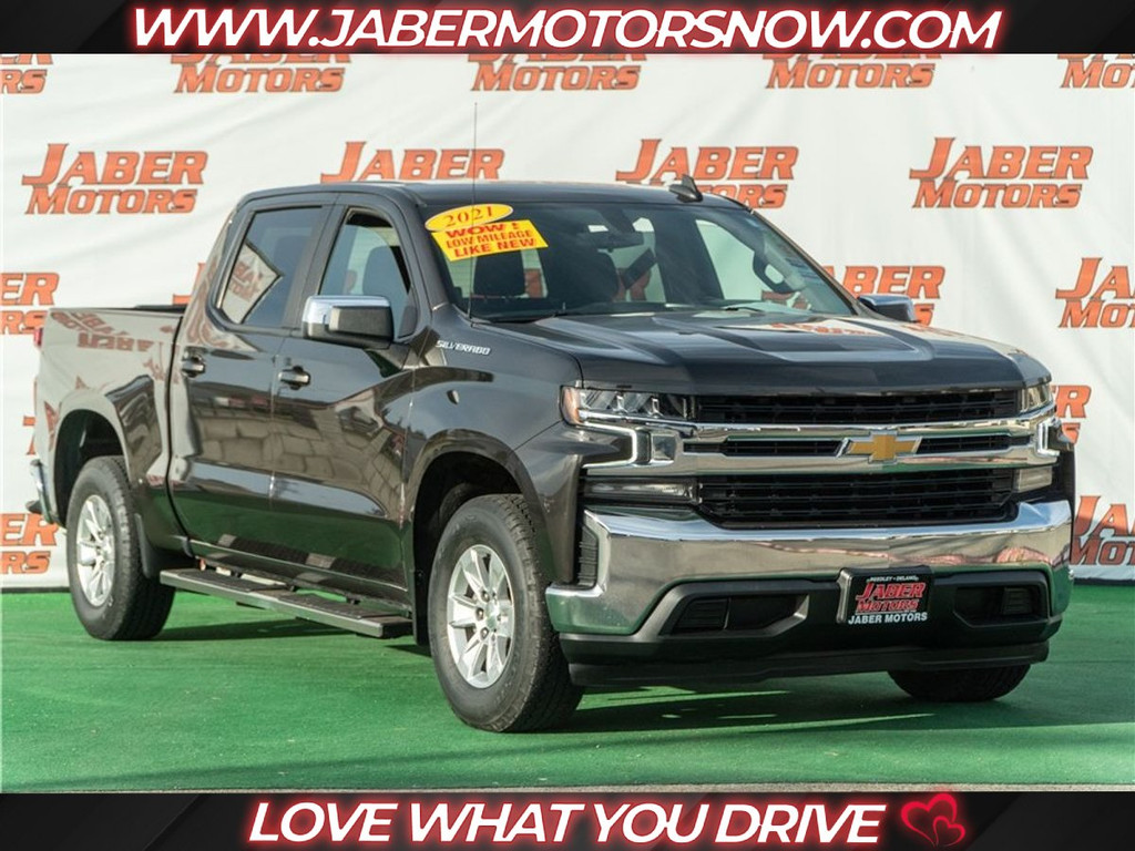 2021 CHEVROLET SILVERADO 1500 CREW CAB for sale in REEDLEY