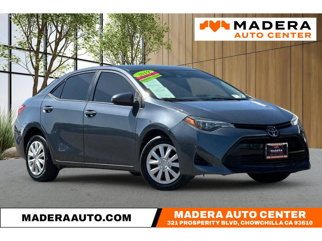 2019 TOYOTA COROLLA for sale in CHOWCHILLA