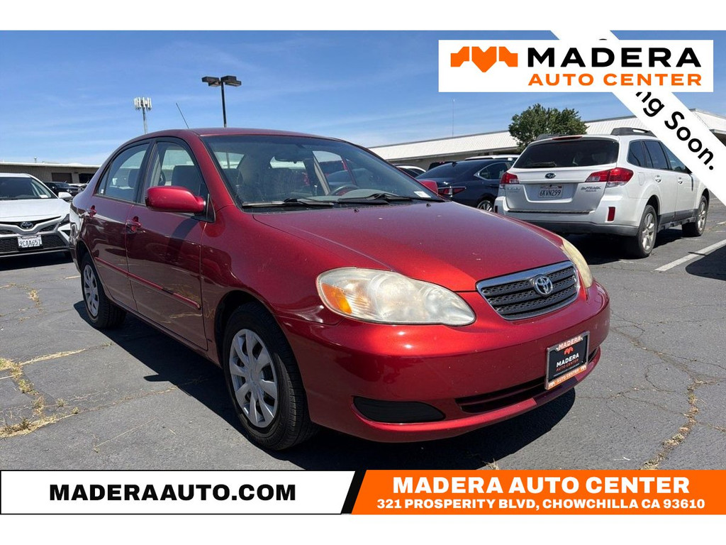 2008 TOYOTA COROLLA for sale in CHOWCHILLA