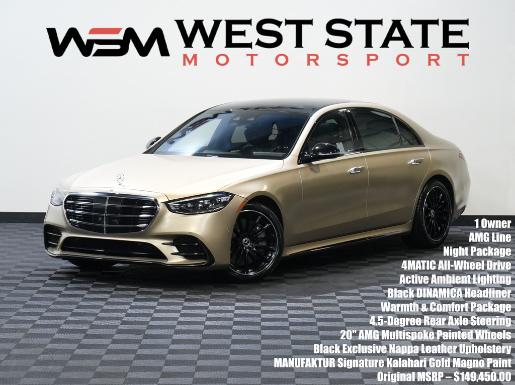 2023 MERCEDES-BENZ S-CLASS for sale in FEDERAL WAY