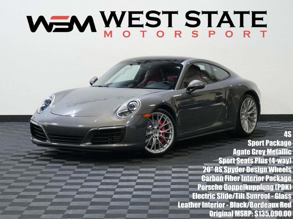 2017 PORSCHE 911 for sale in FEDERAL WAY