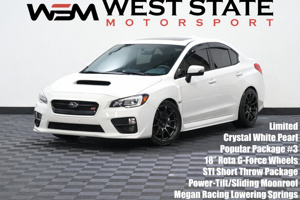 2017 SUBARU WRX for sale in FEDERAL WAY