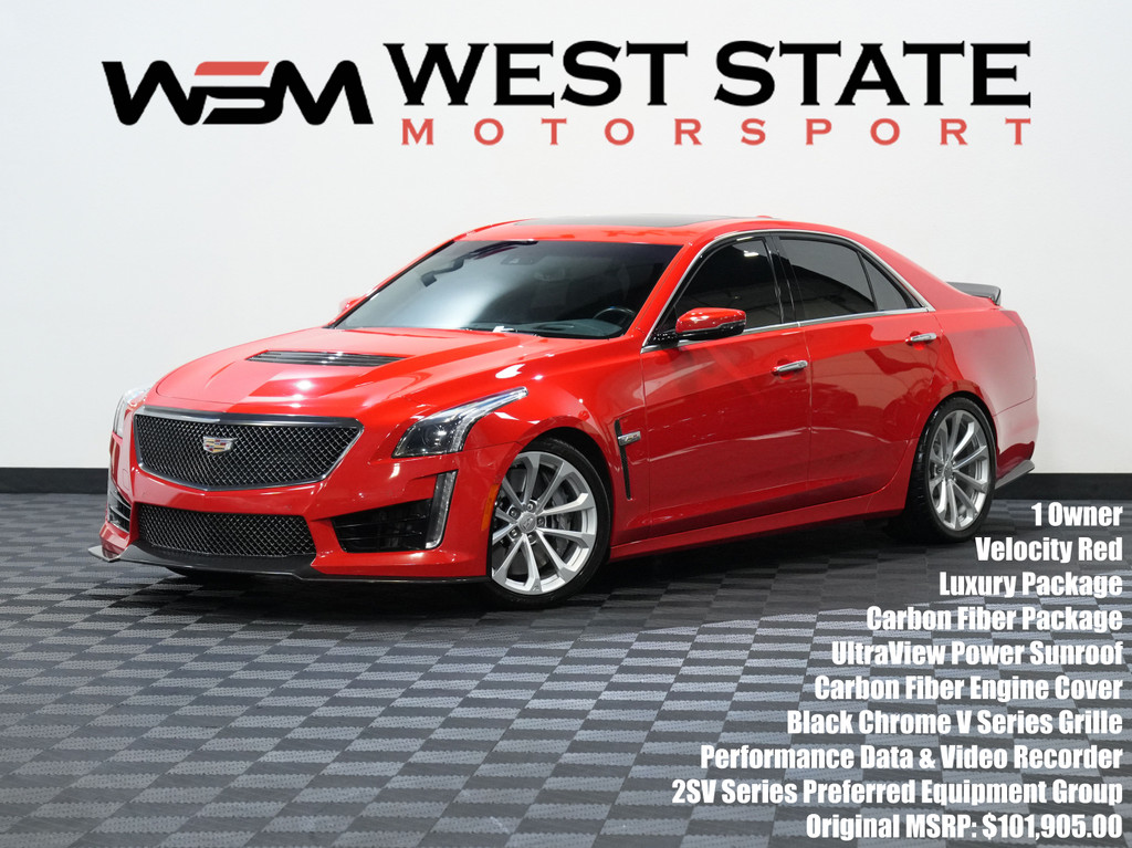 2019 CADILLAC CTS-V for sale in FEDERAL WAY