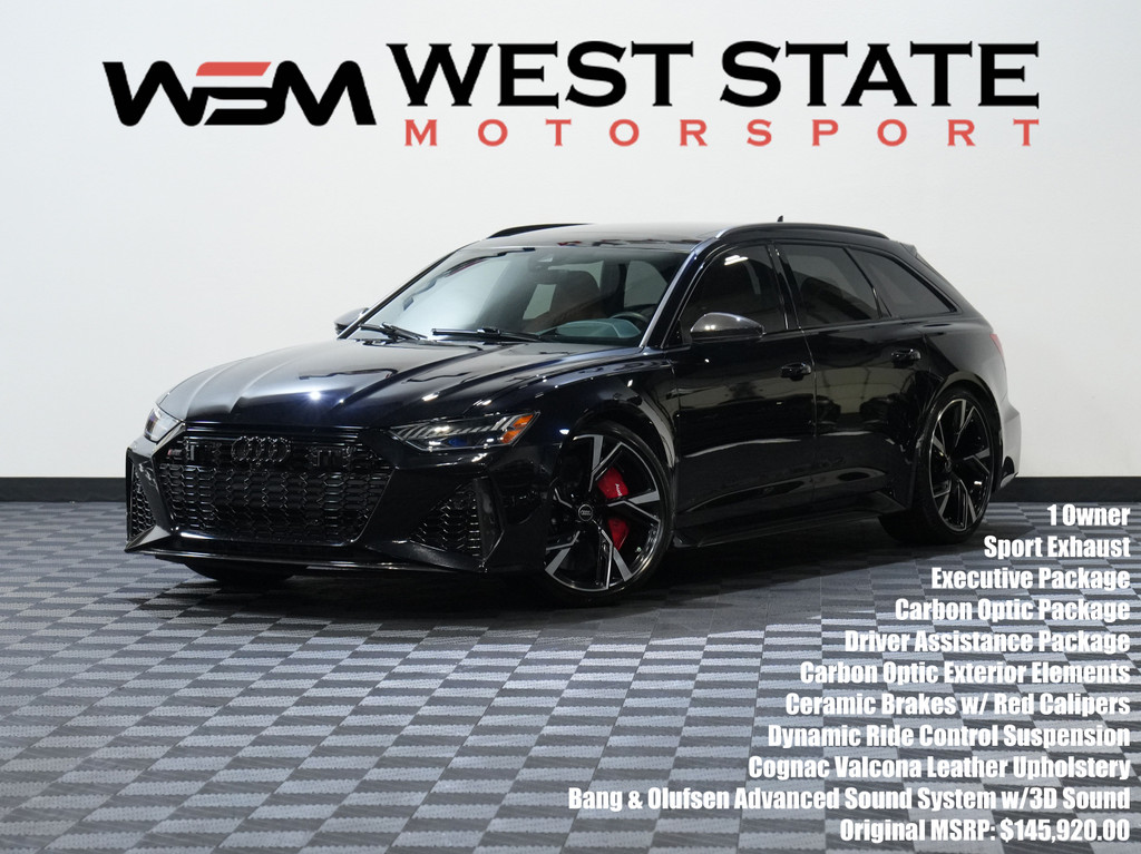 2022 AUDI RS 6 for sale in FEDERAL WAY