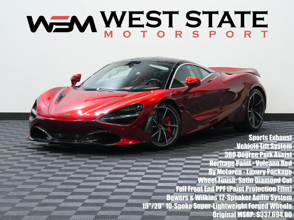 2018 MCLAREN 720S for sale in FEDERAL WAY