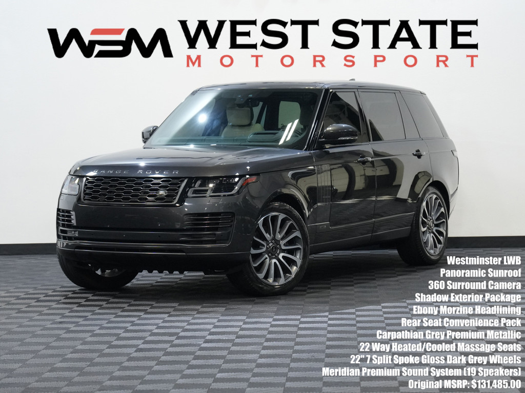 2021 LAND ROVER RANGE ROVER for sale in FEDERAL WAY