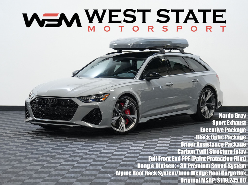2021 AUDI RS 6 for sale in FEDERAL WAY