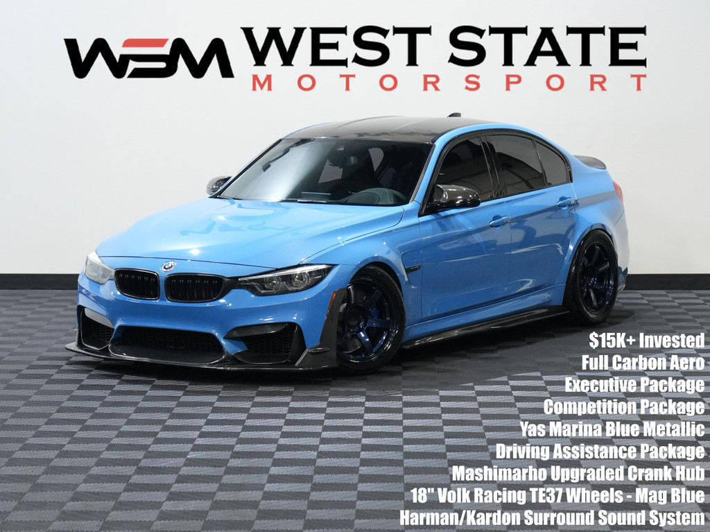 2018 BMW M3 for sale in FEDERAL WAY