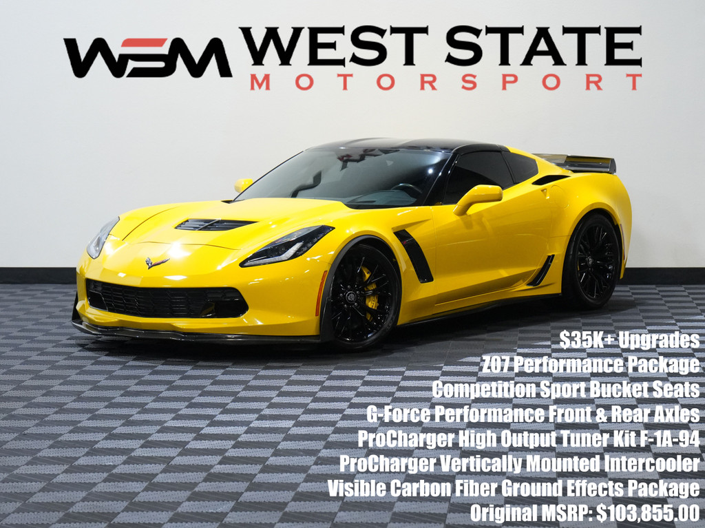2015 CHEVROLET CORVETTE for sale in FEDERAL WAY