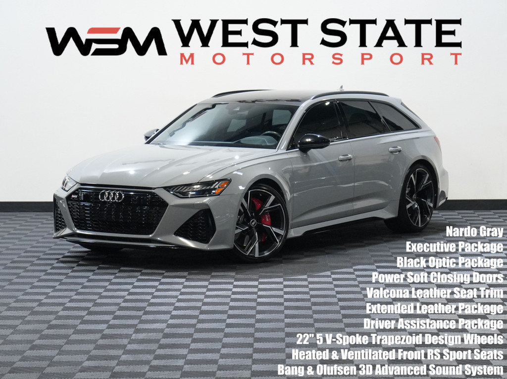 2022 AUDI RS 6 for sale in FEDERAL WAY