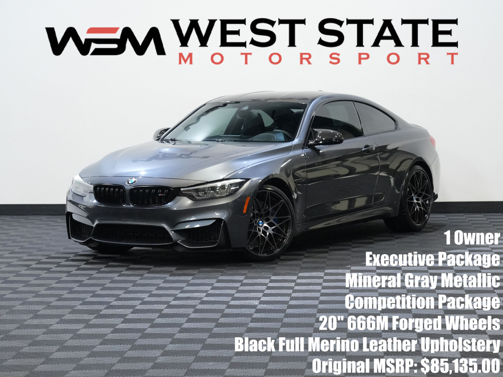 2019 BMW M4 for sale in FEDERAL WAY