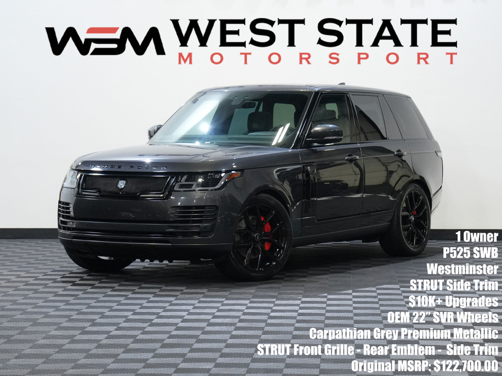 2022 LAND ROVER RANGE ROVER for sale in FEDERAL WAY