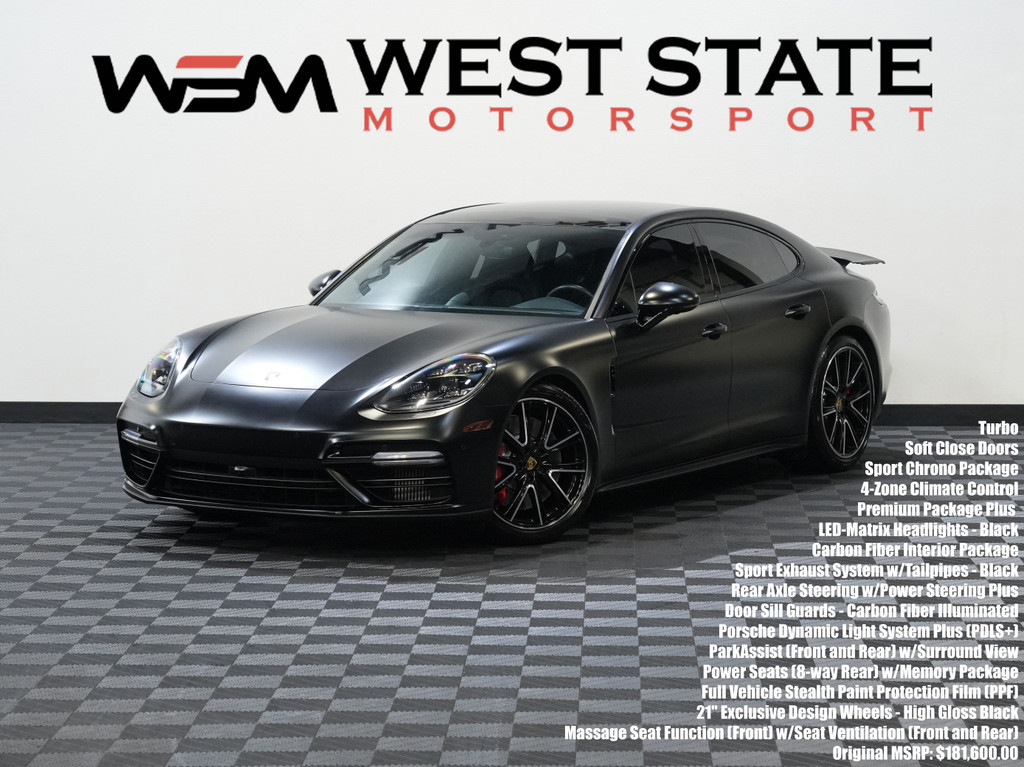 2018 PORSCHE PANAMERA for sale in FEDERAL WAY