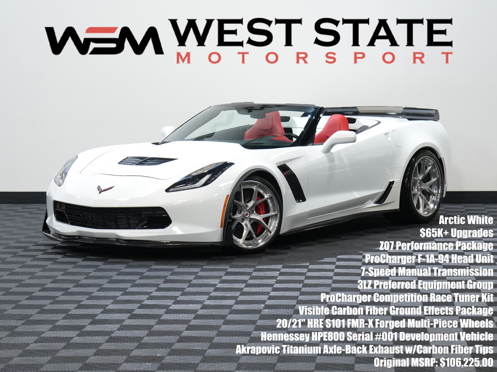 2015 CHEVROLET CORVETTE for sale in FEDERAL WAY