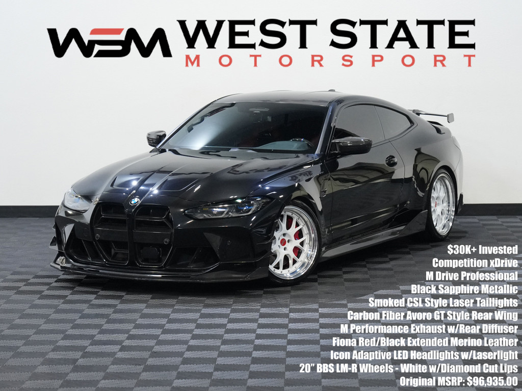 2022 BMW M4 for sale in FEDERAL WAY