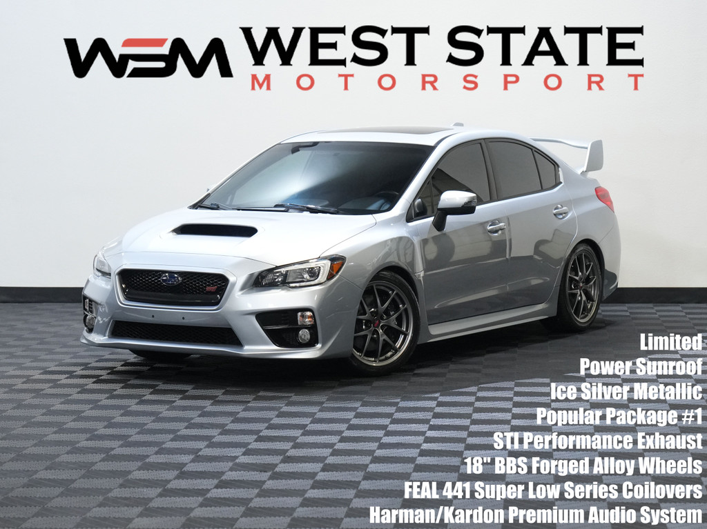 2017 SUBARU WRX for sale in FEDERAL WAY