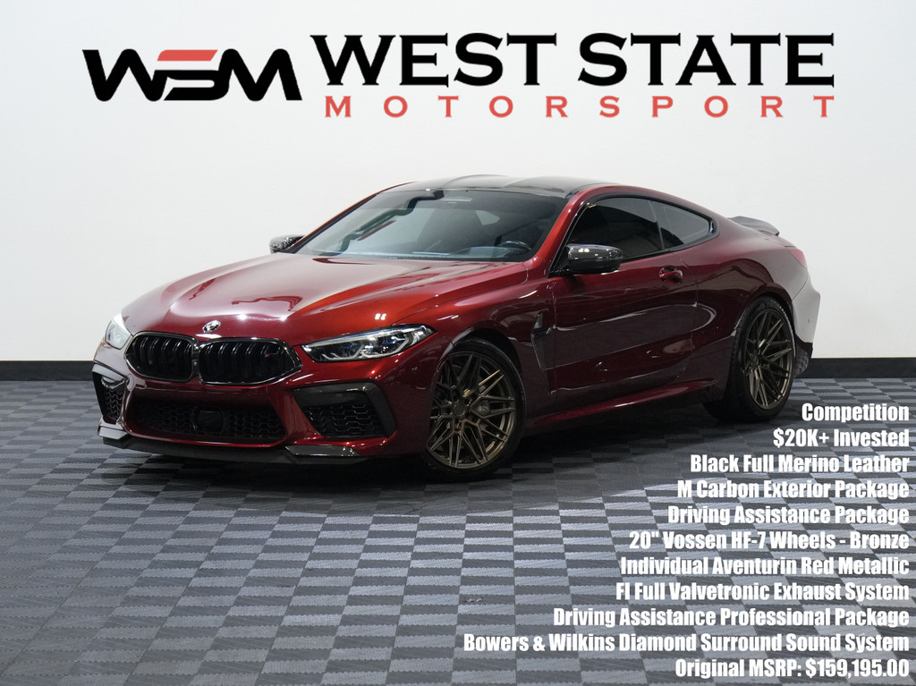 2020 BMW M8 for sale in FEDERAL WAY