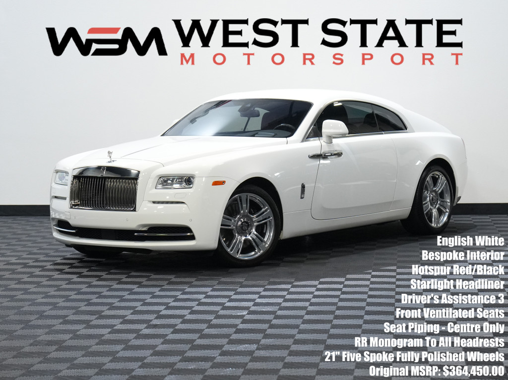 2016 ROLLS-ROYCE WRAITH for sale in FEDERAL WAY