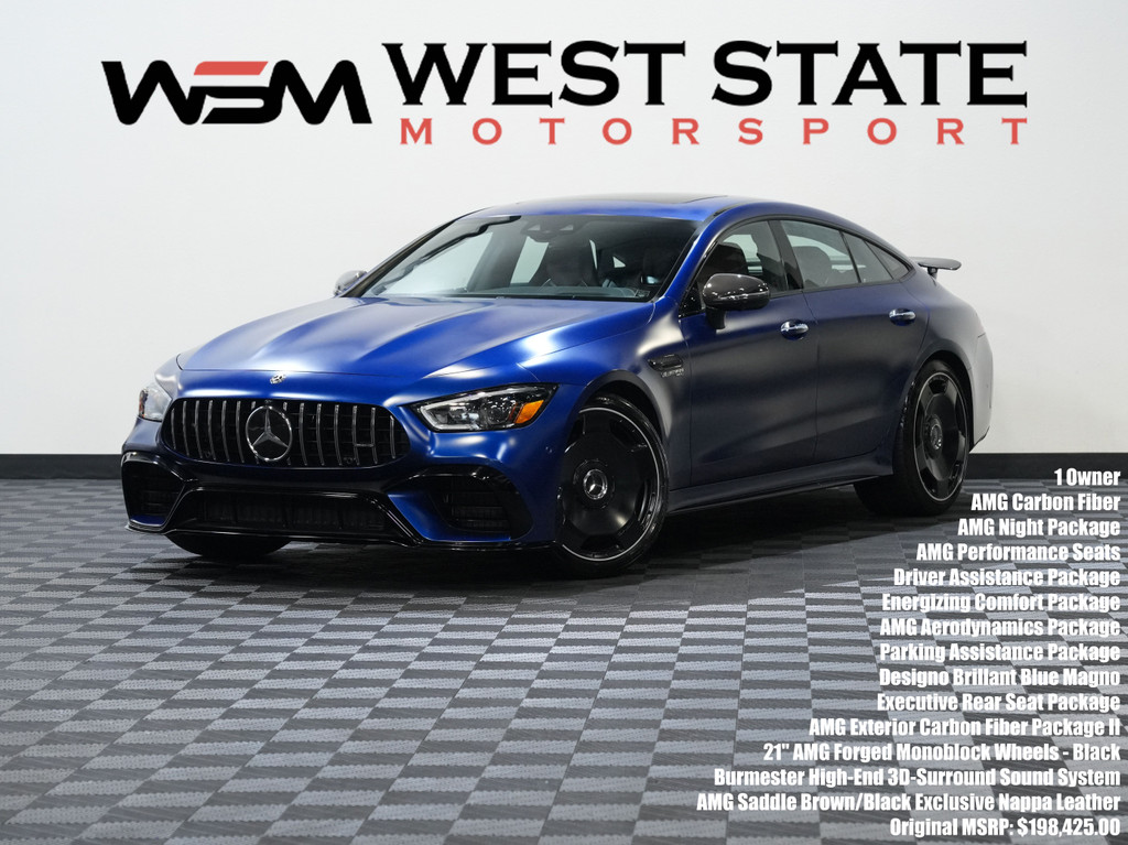 2019 MERCEDES-BENZ MERCEDES-AMG GT for sale in FEDERAL WAY