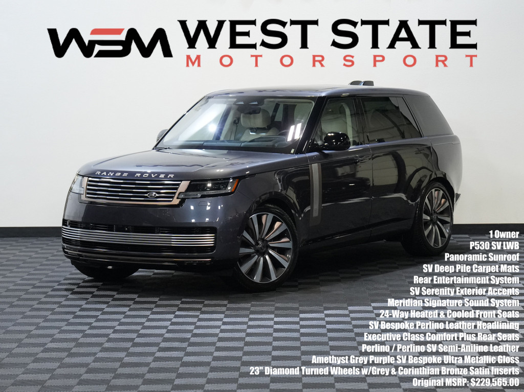2023 LAND ROVER RANGE ROVER for sale in FEDERAL WAY