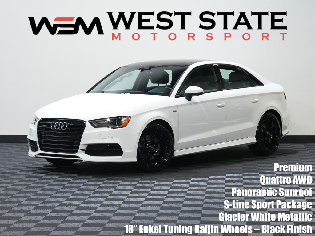 2016 AUDI A3 for sale in FEDERAL WAY