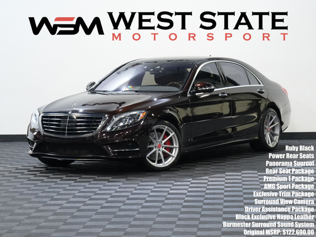 2015 MERCEDES-BENZ S-CLASS for sale in FEDERAL WAY