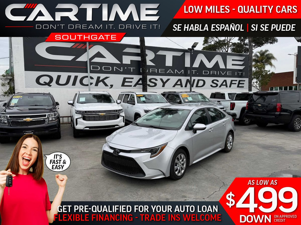 2022 TOYOTA COROLLA for sale in SOUTH GATE