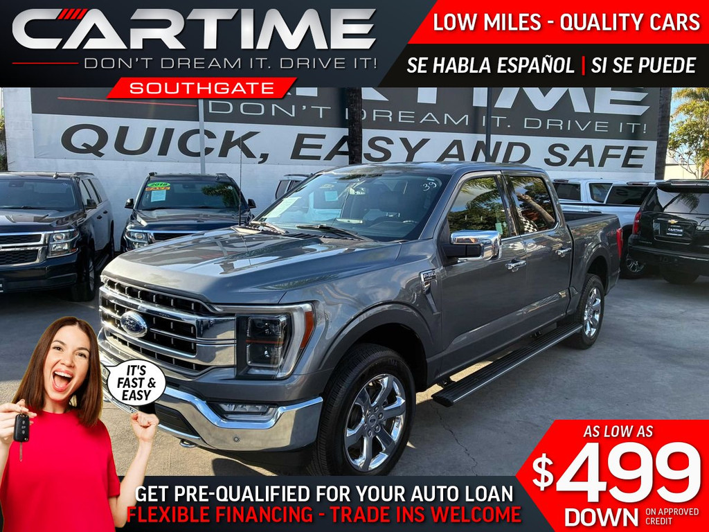 2023 FORD F150 SUPERCREW CAB for sale in SOUTH GATE