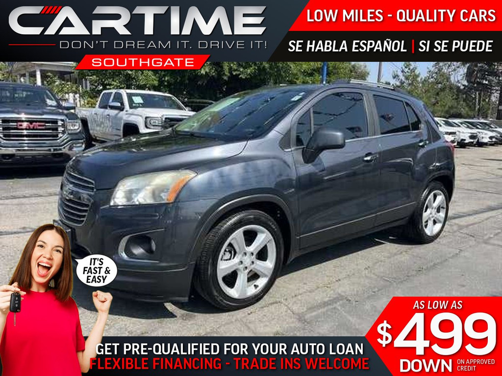 2016 CHEVROLET TRAX for sale in SOUTH GATE