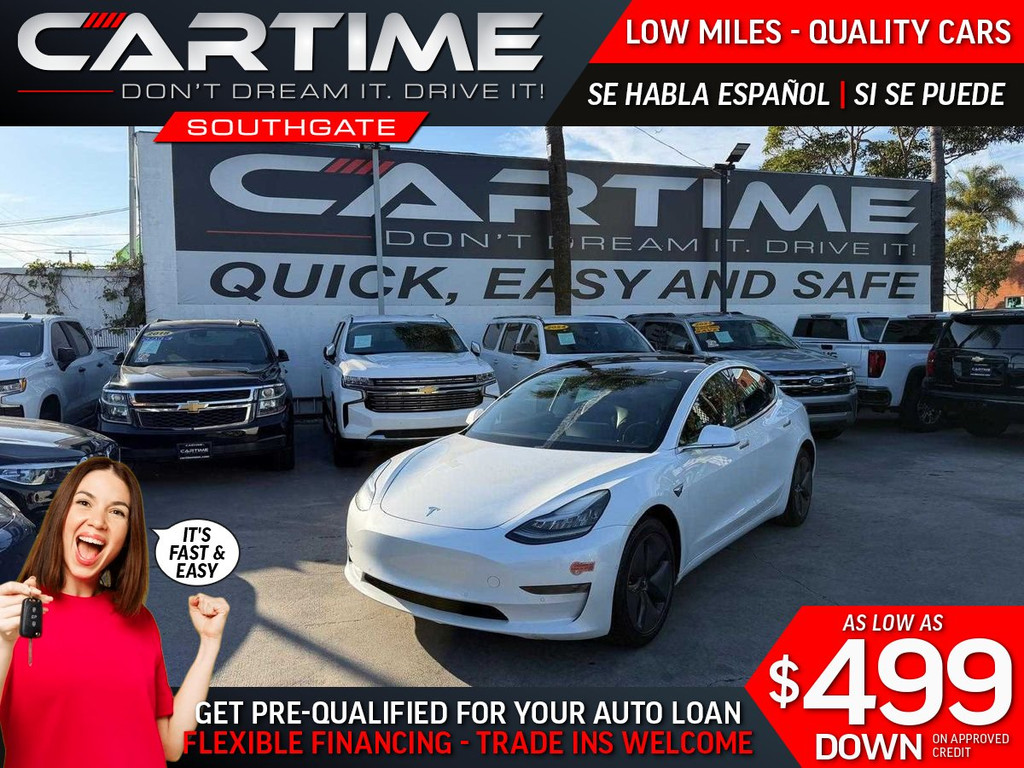 2020 TESLA MODEL 3 STANDARD RANGE PLUS for sale in SOUTH GATE