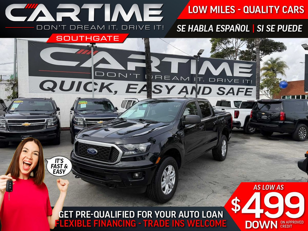 2019 FORD RANGER SUPERCREW for sale in SOUTH GATE