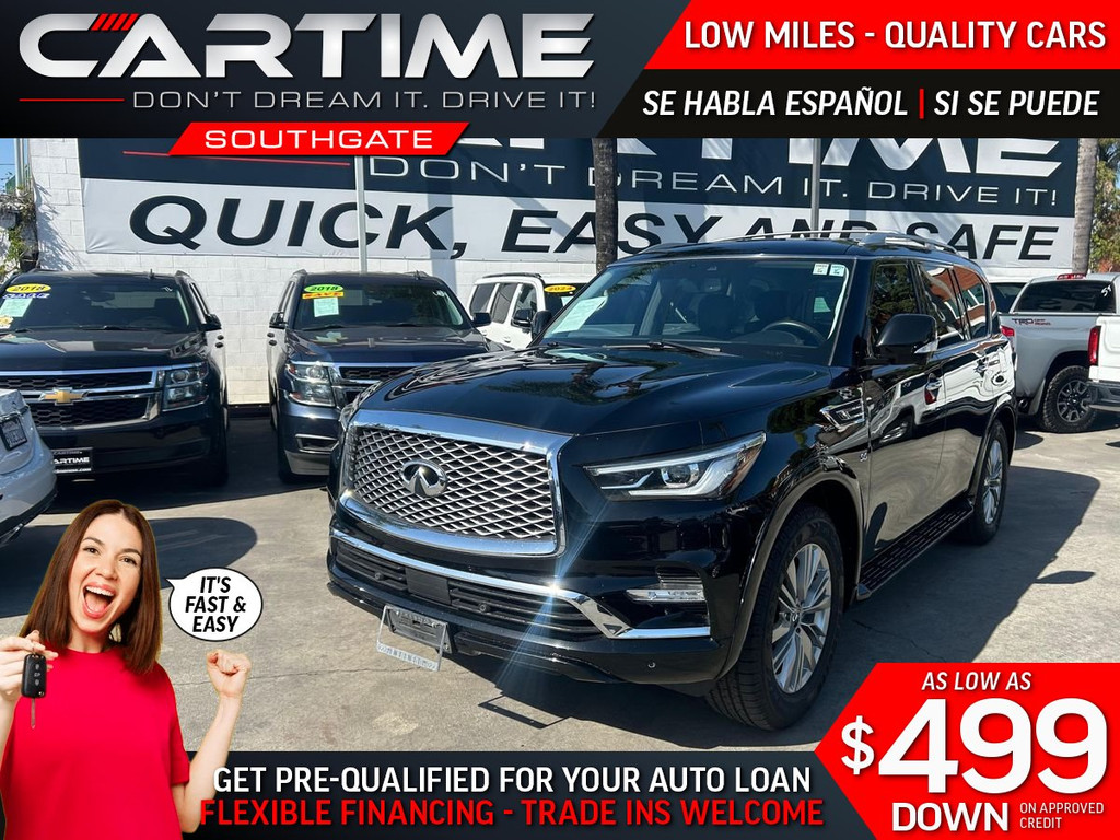 2018 INFINITI QX80 for sale in SOUTH GATE