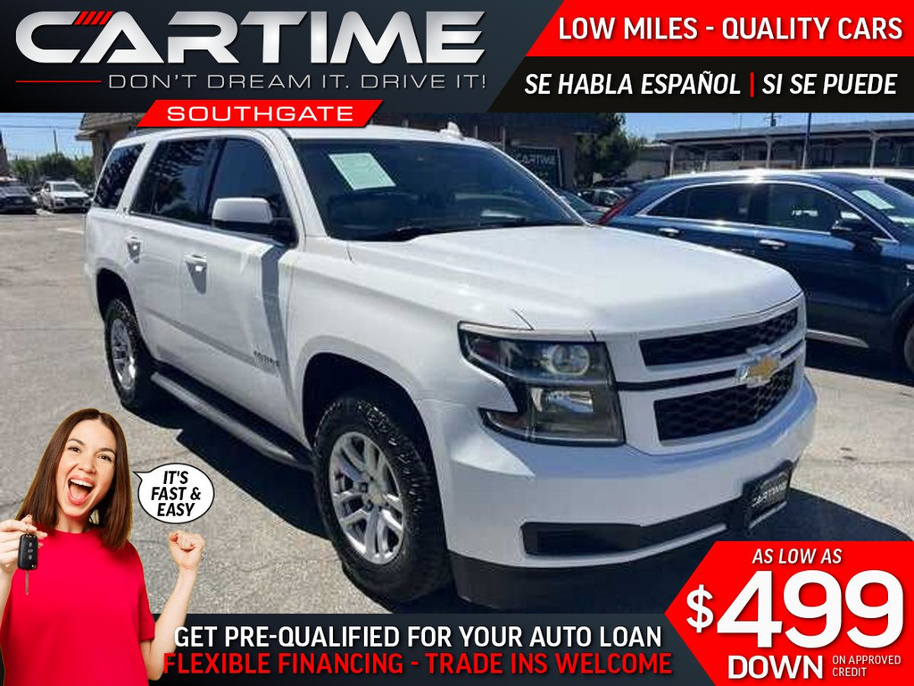 2019 CHEVROLET TAHOE for sale in SOUTH GATE