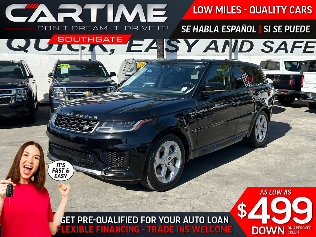 2020 LAND ROVER RANGE ROVER SPORT for sale in SOUTH GATE