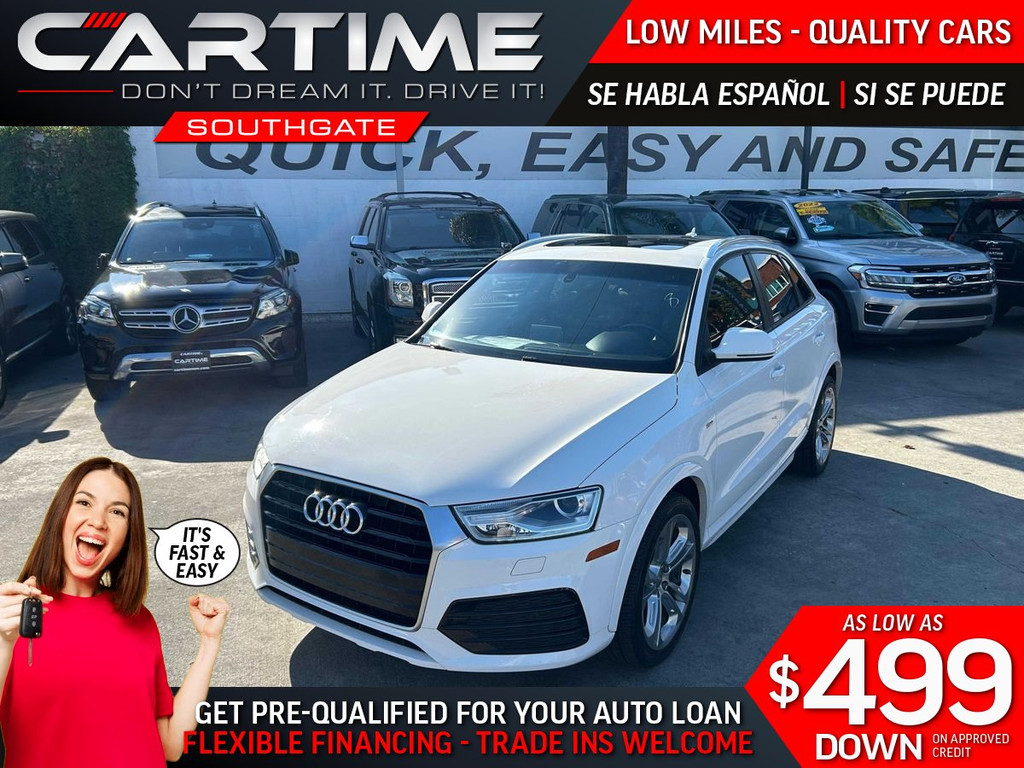 2018 AUDI Q3 for sale in SOUTH GATE