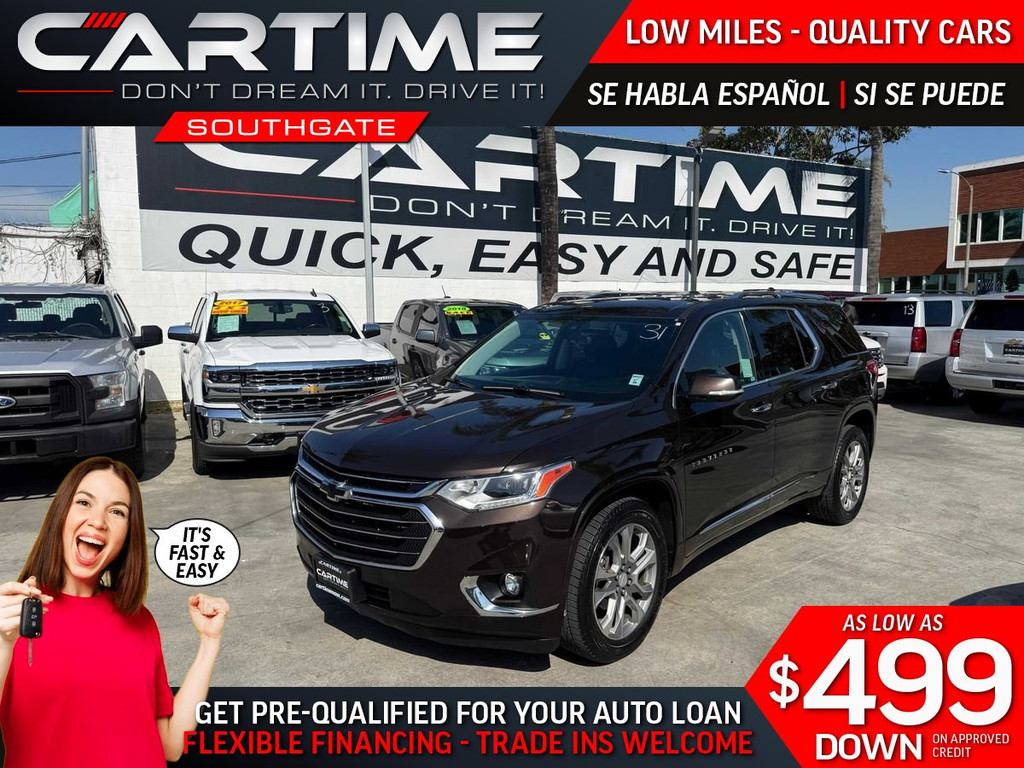 2019 CHEVROLET TRAVERSE for sale in SOUTH GATE