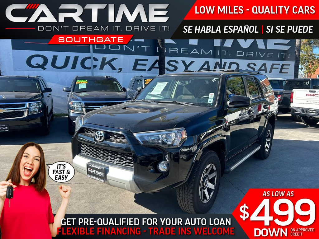 2019 TOYOTA 4RUNNER for sale in SOUTH GATE