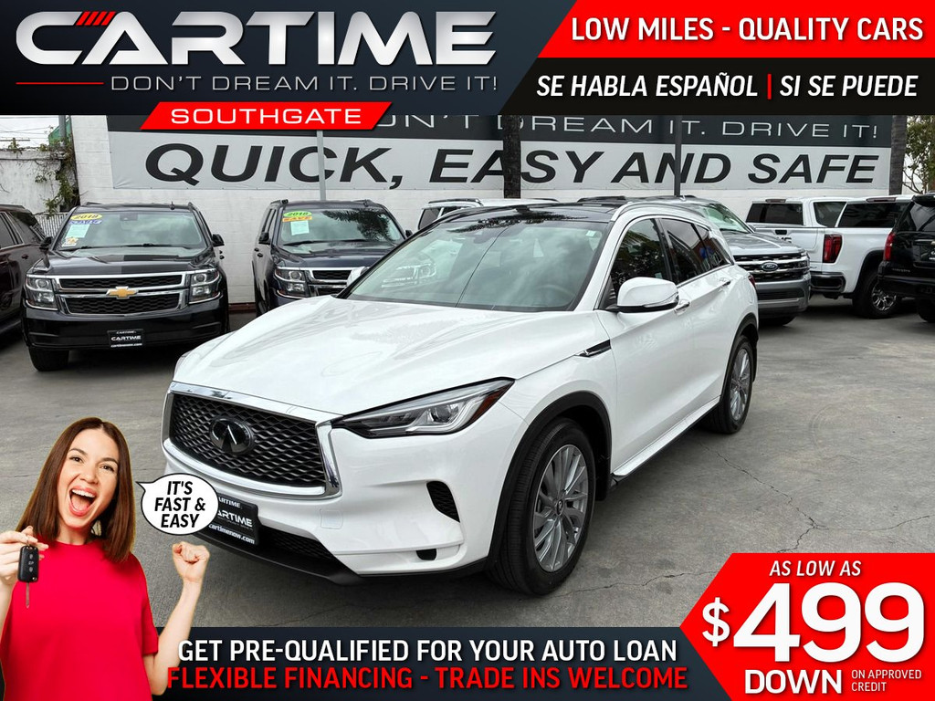 2023 INFINITI QX50 LUXE for sale in SOUTH GATE