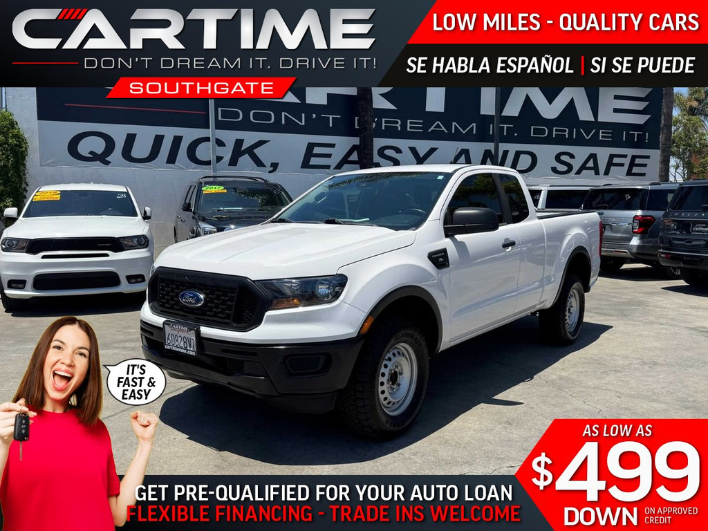 2019 FORD RANGER SUPERCAB for sale in SOUTH GATE