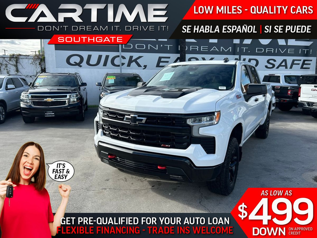 2023 CHEVROLET SILVERADO 1500 CREW CAB for sale in SOUTH GATE