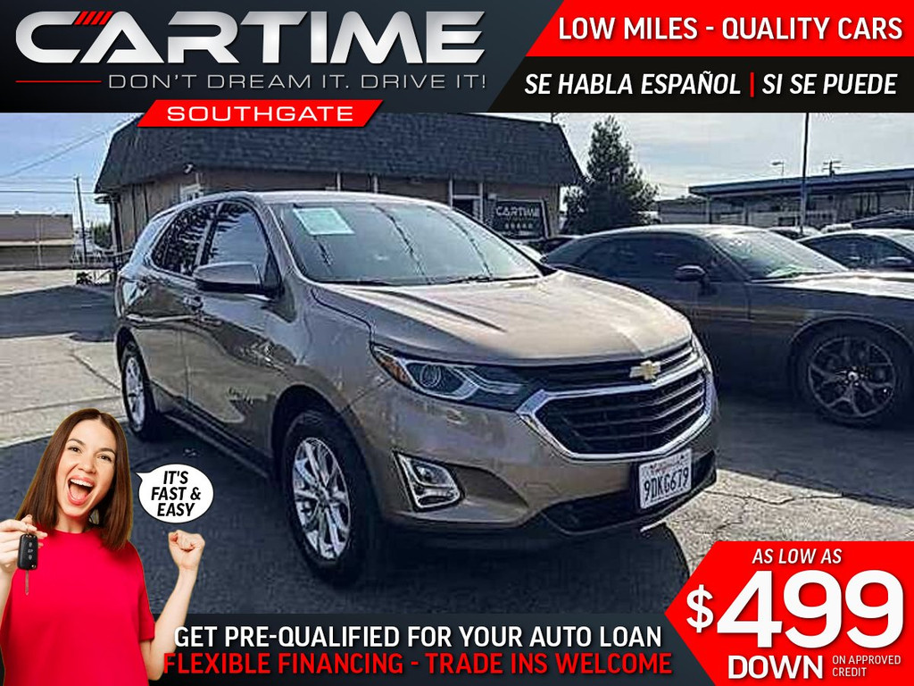 2018 CHEVROLET EQUINOX for sale in SOUTH GATE