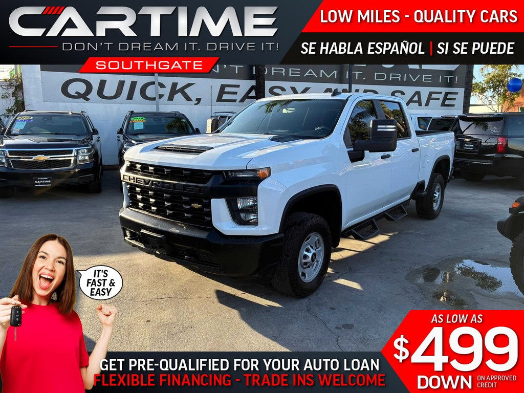 2020 CHEVROLET SILVERADO 2500 HD CREW CAB for sale in SOUTH GATE
